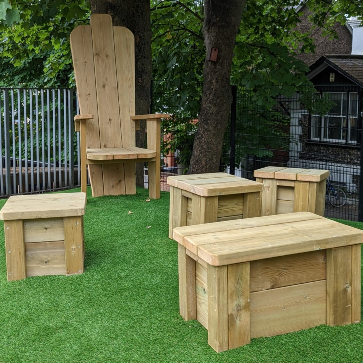 Timber Stools